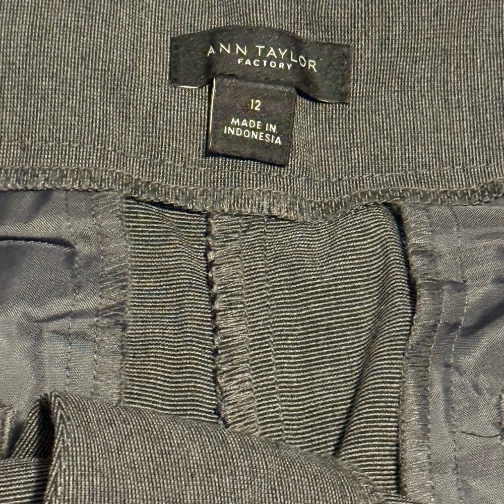 Ann Taylor Factory Gray Trousers